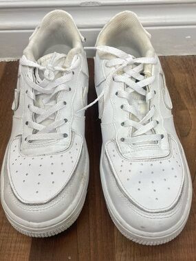 Nike Air Force Ones Classic Low Top White Leather with Changeable Accents